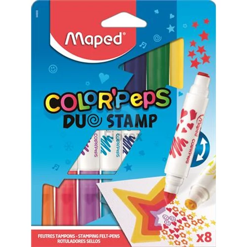 Filctoll készlet, 7,5 mm, kétvégű, MAPED