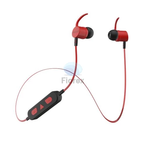 Fülhallgató, vezeték nélküli, Bluetooth 5.1, mikrofonnal, MAXELL "Solid", piros