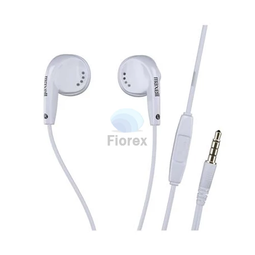 Fülhallgató, mikrofonnal, MAXELL "PureBuds", fehér