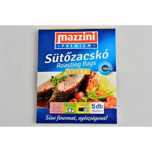 Sütőzacskó, extra, 5 db, 38x40 cm, MAZZINI "Premium"