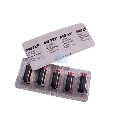 Festékhenger árazógéphez, egysoros, EC618, 722, METO - 5db