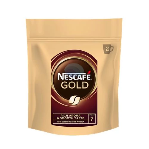 Instant kávé, 50 g, utántöltő, NESCAFÉ "Gold"