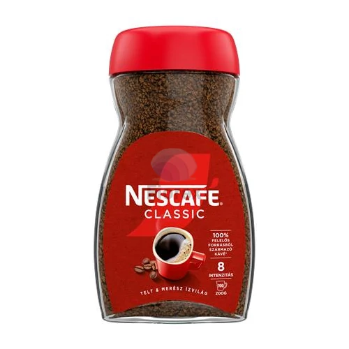Instant kávé, 200 g, üveges, NESCAFÉ "Classic"