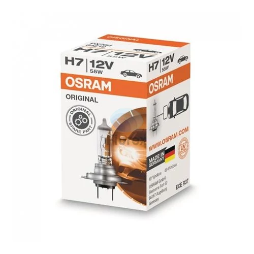 Halogén izzó, autó/gépjármű, H7, 55W, 12V, OSRAM, "Original Line", 1 db