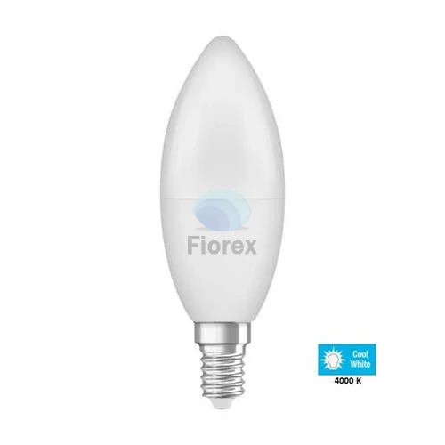 LED izzó, E14, gyertya, B38, 7W, 806lm, 4000K (HF), OSRAM "Value"