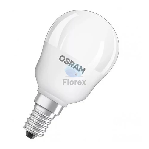 LED izzó, E14, kisgömb, P48, 8W, 806lm, 4000K (HF), OSRAM "Value"