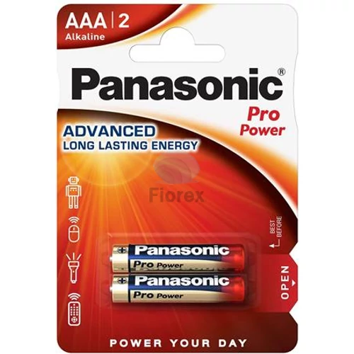 Elem, AAA mikro, 2 db, PANASONIC "Pro power"