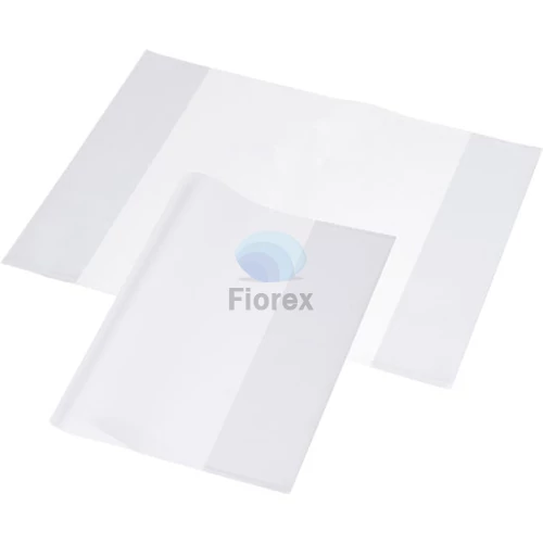 Füzet- és könyvborító, A4, PP, 90 mikron, fényes felület, PANTA PLAST, víztiszta