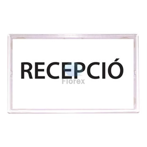 Információs tábla, öntapadó, 110x150 mm, PANTA PLAST