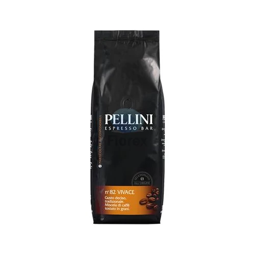 Kávé, pörkölt, szemes, 1000 g, PELLINI "Vivace"