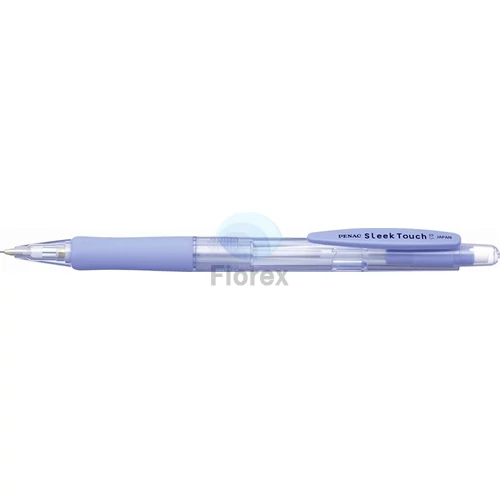 Nyomósirón, 0,5 mm, kék tolltest, PENAC "SleekTouch"