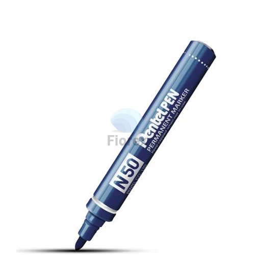 Alkoholos marker, 2 mm, kúpos, PENTEL "N50", kék