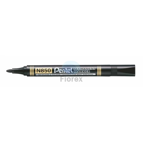 Alkoholos marker, 1,5 mm, kúpos, PENTEL "N850", fekete
