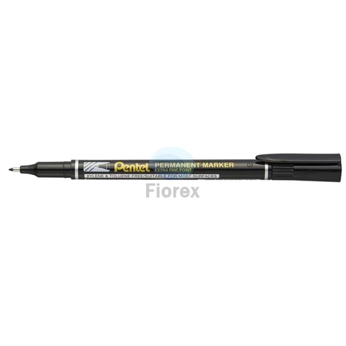 Alkoholos marker, 0,5 mm, PENTEL "NF450", fekete