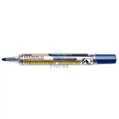 Alkoholos marker, 1,5 mm, kúpos, PENTEL "Maxiflo NFL50", kék