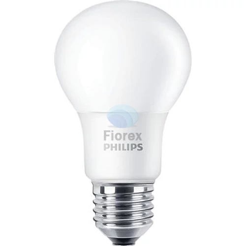 LED izzó, E27, gömb, A60, 5.5W, 470lm, 2700K, PHILIPS "CorePro"