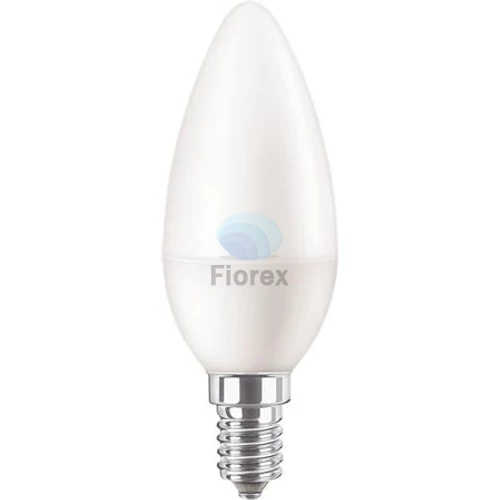 LED izzó, E14, gyertya, B38, 7W, 806lm, 4000K, PHILIPS "CorePro"
