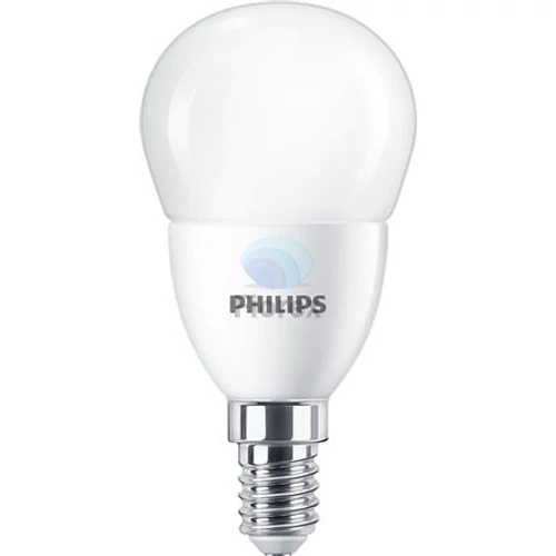 LED izzó, E14, kisgömb, P48, 7W, 806lm, 2700K, PHILIPS "CorePro"