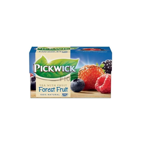 Fekete tea, 20x1,5 g, PICKWICK, erdei gyümölcs