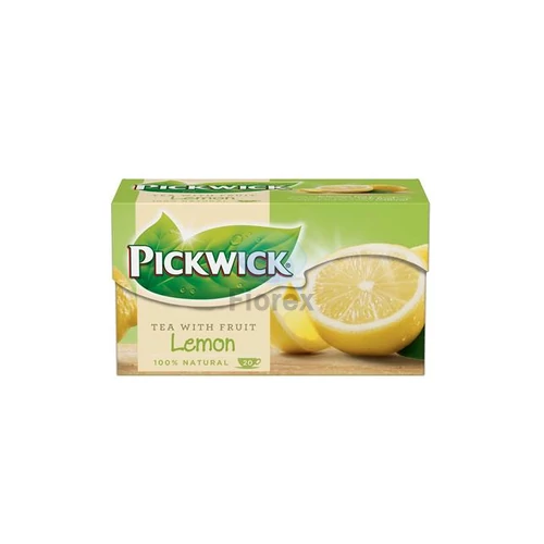 Zöld tea, 20x2 g, PICKWICK, citrom