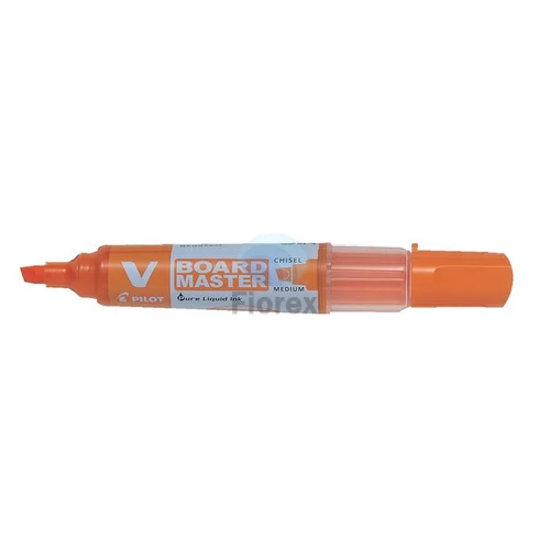 Táblamarker, 2,2-5,2 mm, vágott, PILOT "V-Board Master", narancssárga
