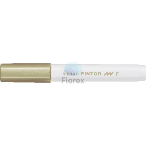 Dekormarker, 1 mm, PILOT "Pintor F", arany