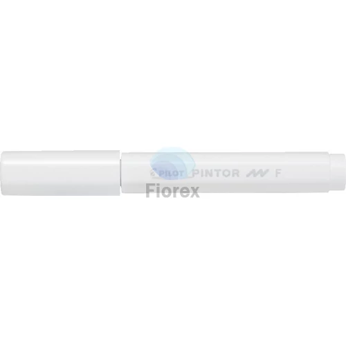 Dekormarker, 1 mm, PILOT "Pintor F", fehér