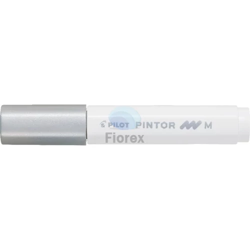 Dekormarker, 1,4 mm, PILOT "Pintor M", ezüst