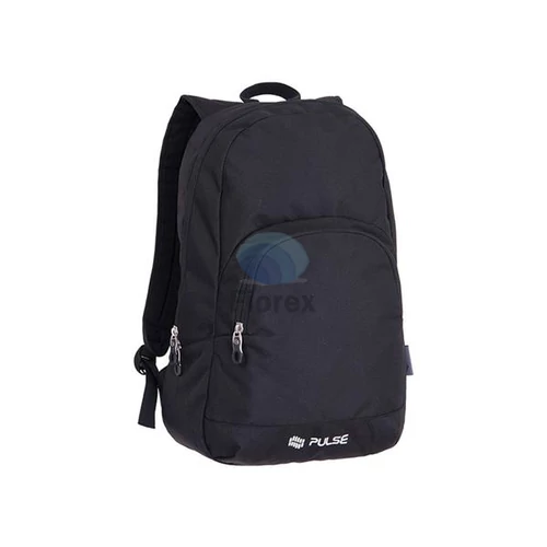 Hátizsák, notebook tartóval, PULSE "Solo Black", fekete