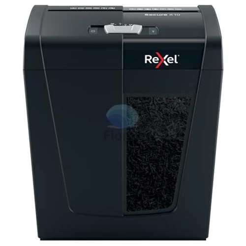 Iratmegsemmisítő, konfetti, 10 lap, REXEL, "Secure X10"