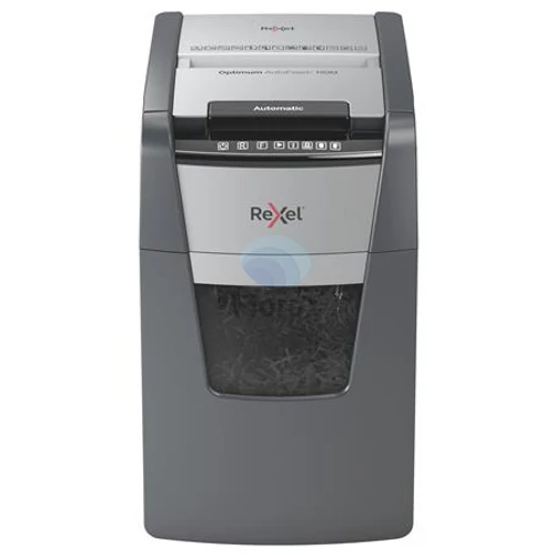 Iratmegsemmisítő, mikrokonfetti, 150 lap, REXEL "Optimum AutoFeed+ 150M"