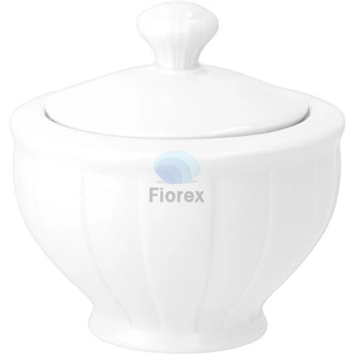 Cukortartó fedővel, ROTBERG, fehér, 25 cl, "Oslo"