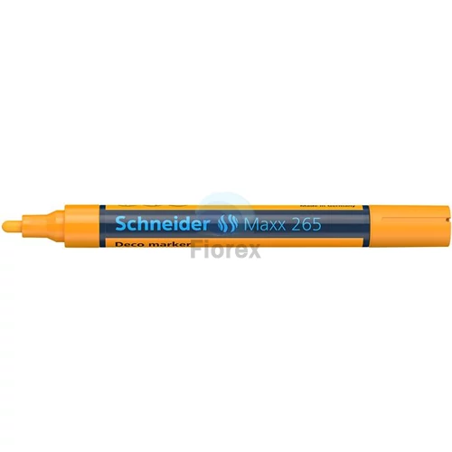 Krétamarker, 2-3 mm, SCHNEIDER "Maxx 265", narancssárga