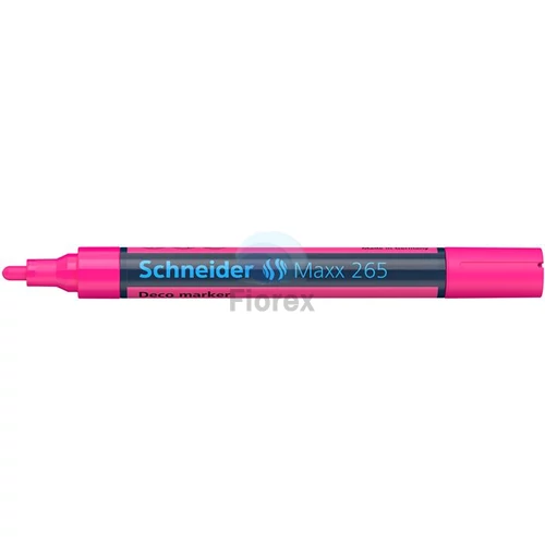 Krétamarker, 2-3 mm, SCHNEIDER "Maxx 265", rózsaszín
