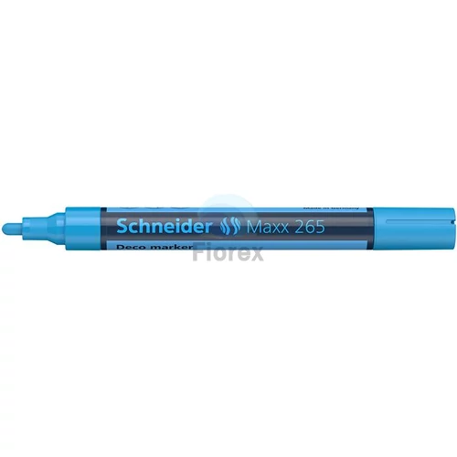 Krétamarker, 2-3 mm, SCHNEIDER "Maxx 265", világos kék