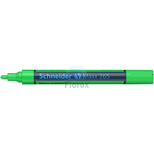 Krétamarker, 2-3 mm, SCHNEIDER "Maxx 265", világos zöld