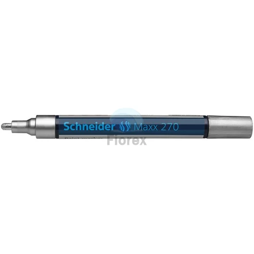 Lakkmarker, 1-3 mm, SCHNEIDER "Maxx 270", ezüst