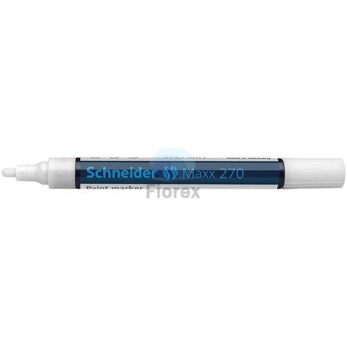 Lakkmarker, 1-3 mm, SCHNEIDER "Maxx 270", fehér