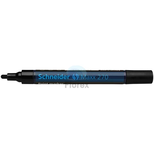 Lakkmarker, 1-3 mm, SCHNEIDER "Maxx 270", fekete