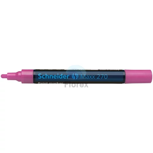 Lakkmarker, 1-3 mm, SCHNEIDER "Maxx 270", rózsaszín