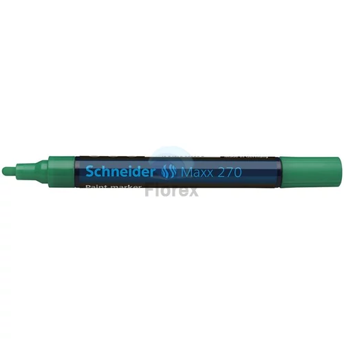 Lakkmarker, 1-3 mm, SCHNEIDER "Maxx 270", zöld