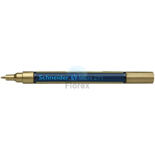 Lakkmarker, 1-2 mm, SCHNEIDER "Maxx 271", arany