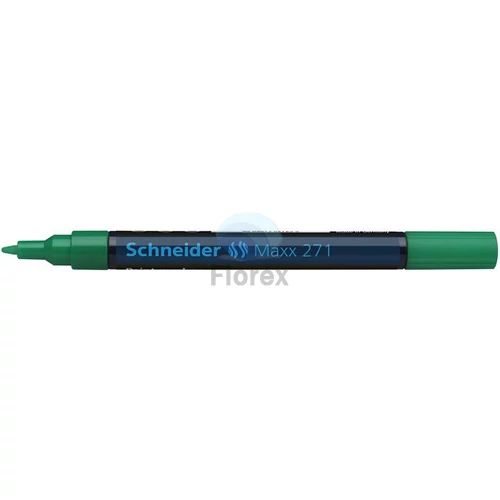 Lakkmarker, 1-2 mm, SCHNEIDER "Maxx 271", zöld