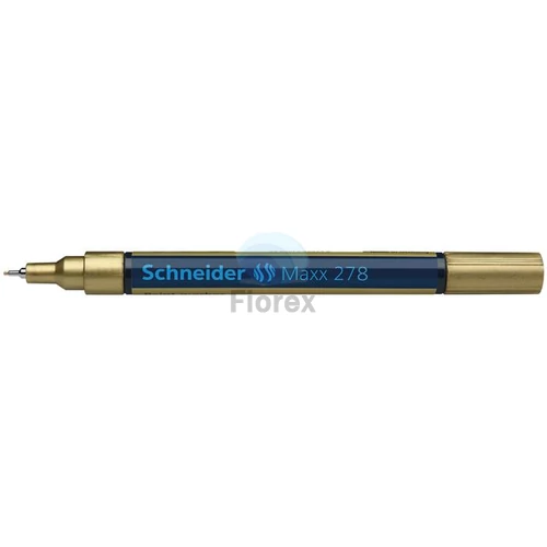Lakkmarker, 0,8 mm, SCHNEIDER "Maxx 278", arany