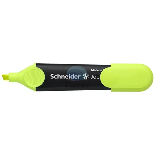 Szövegkiemelő, 1-5 mm, SCHNEIDER "Job 150", sárga