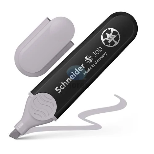 Szövegkiemelő, 1-5 mm, SCHNEIDER Job Pastel, szürke
