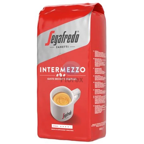 Kávé, pörkölt, szemes, 1000 g, SEGAFREDO "Intermezzo"
