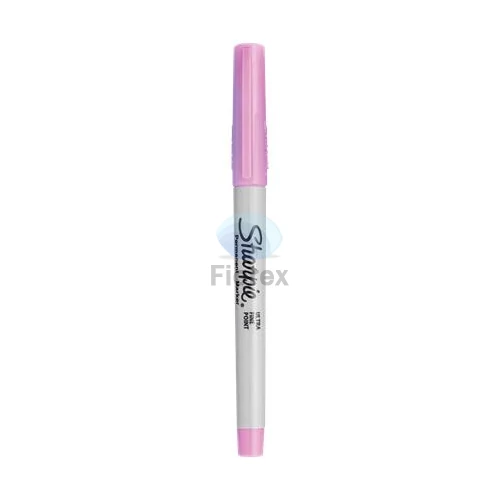 Alkoholos marker, 0,5 mm, kúpos, SHARPIE "Ultra Fine Point", pink