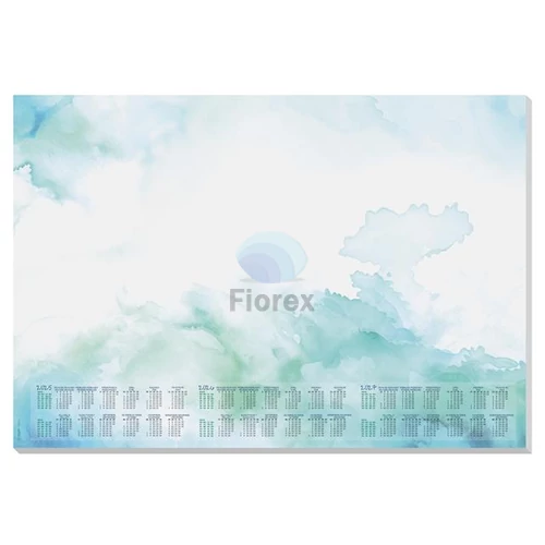 Könyökalátét, 595x410 mm, 3 éves és heti tervezővel, SIGEL "Watercolor Sea"