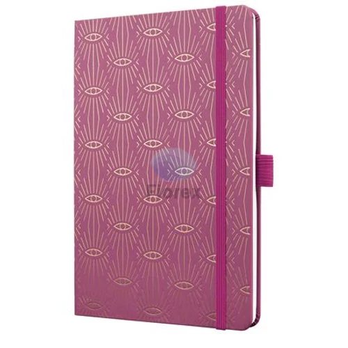 Naptár, A5, heti, 2026, kemény borító, SIGEL "Jolie", Mystic Mauve